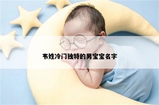 韦姓冷门独特的男宝宝名字